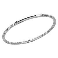 Bracelet Zancan Man  Insignia 925 in Silver Zircone ESB083 - ESB083